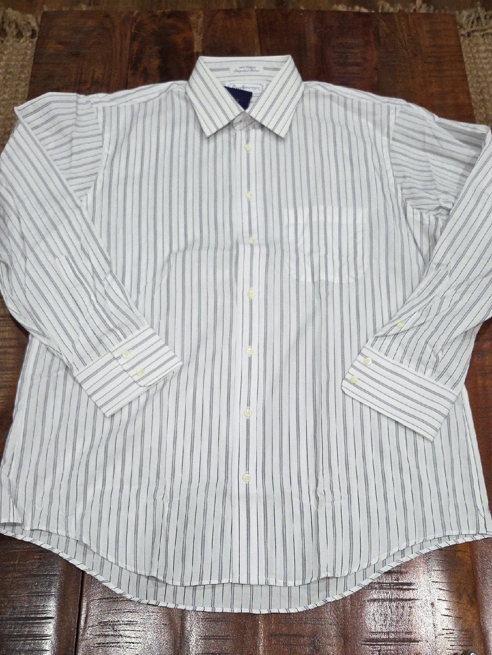 Burberrys Of London Long Sleeve Button Down Shirt NWT